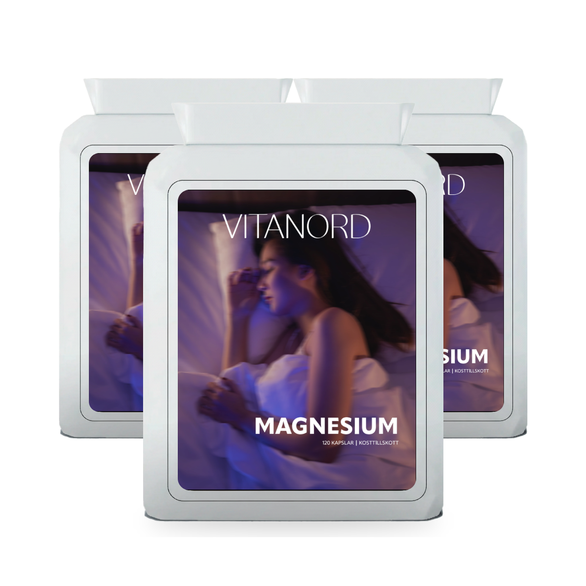 Vitanord Magnesium – 3 burkar