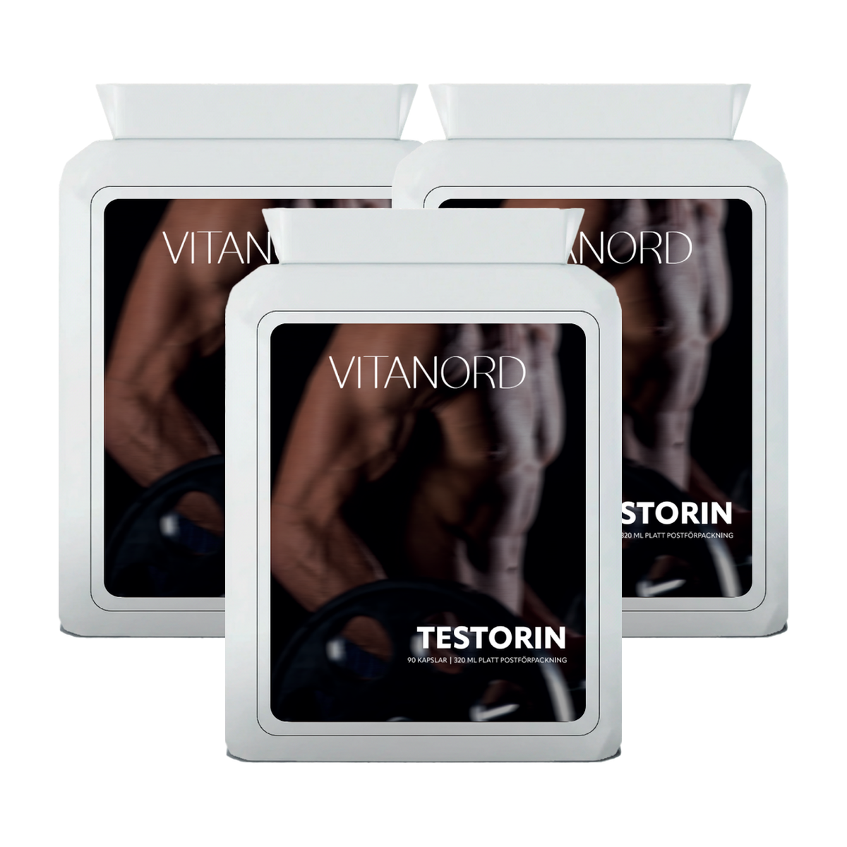Vitanord Testorin – 3 burkar