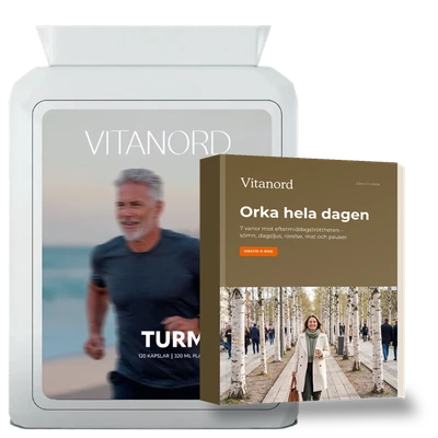 1 burk Vitanord Gurkmeja + gratis e-böcker