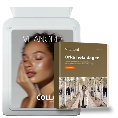 1 burk Vitanord Kollagen Plus + gratis e-böcker